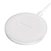 Qi Wireless Charging Pad RAVPower Qi Certified Ultra-Safe Wireless Charger Compatible iPhone Xs MAX, XS,XR, X 8 Plus 8, Galaxy S9 S8+ S8 & All Qi-Enabled Devices (AC Adapter Not Included) (White)