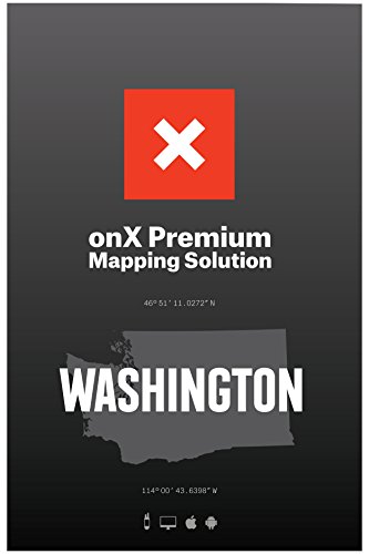 ONX Hunt: Washington Hunt Chip for Garmin GPS - Hunting Maps with Public & Private Land Ownership - Hunting Units - Includes Premium Membership Hunting App for iPhone, Android & Web