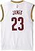 NBA Cleveland Cavaliers LeBron James #23 Men's Replica Jersey, Large, White