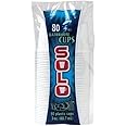 Solo 3-Ounce Plastic Bathroom Cups, 80-Count Package (80)
