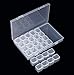 28 Grids Diamond Embroidery Box Diamond Painting Nail Accessory Storage Box for DIY Art Craft (2 Pack)