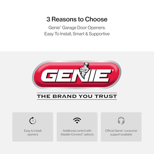 Genie Chain Glide Connect Essentials Smart Garage Door Opener - Reliable Chain Drive Opener With LED Lighting- Compatible with Alexa, SmartThings, Brilliant Smart Home - View 13