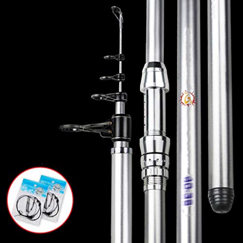 Angelrute - Ultra Light Super Hard Carbon Lange Angelrute Versenkbarer Angelradsatz Volle Wasserfischerei-Ausrüstung… – Bild 5