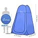 Wolfwise Pop Up Changing Tent for Beach, Camping Portable Shower Tents, Outdoor Privacy Bathroom, Change Dressing Clothes Porta Potty Tent Pop Up Instant for Camp, Toilet, Blue