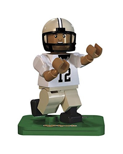 NFL GEN3 New Orleans Saints Marques Colston Limited Edition Minifigures, Gold, Small