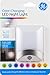 GE Color-Changing LED Night Light, Plug Into Wall, Dusk to Dawn Sensor, for Bathroom, Bedroom, Childrens Room, Nursery, Safety Rated, Brushed Nickel, 1 pack, 34694