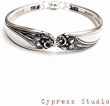 Vintage Silver Spoon Bracelet - circa 1950