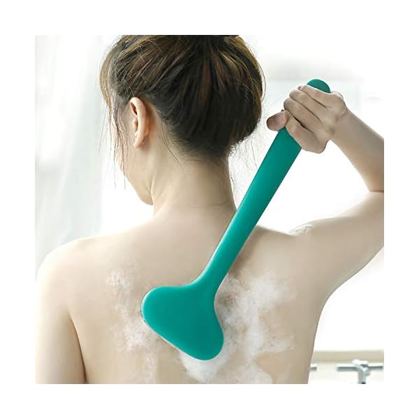 Surlees-Back-Scrubber-for-Shower-for-Men-Women-Elderly-Bath-Brush-Body-Brush-15-Orange Surlees Back Scrubber for Shower for Men Women Elderly, Bath Brush, Body Brush (15'', Orange)