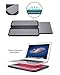 AboveTEK Portable Laptop Lap Desk w/Retractable Left/Right Mouse Pad Tray, Non-Slip Heat Shield Tablet Notebook Computer Stand Table w/Sturdy Stable Cooler Work Surface for Bed Sofa Couch or Travelthumb 4