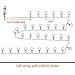 Arespark Globe String Lights 8 Mode 100LED 33foot Waterproof Decorative Starry Fairy Lights, for Indoor Outdoor Patio Wedding Party Home Garden Bedroom, Warm White