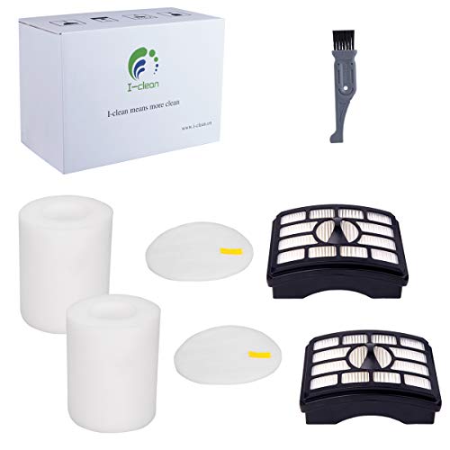 I clean 2Packs Replacement Shark NV501 Filters, Filters Compatible with Shark Rotator Pro Lift-Away NV500,NV501, NV502, NV505, Compare to Part # Xff500 Xhf500 [Not fit Rotator NV650 NV755 Series]