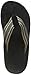 Sessom&Co Men’s Arch Support Flip-Flops Outdoor Sandals Orthotics for Plantar Fasciitis & Flat Feet (Black EUR 42thumb 1