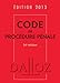 code de procedure penale 2013 - 10e edition by 