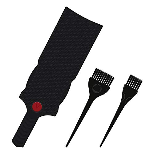 Balayage Board and Brush Set, Segbeauty Professional Highlight Board, Balayage Paddle and Hair Dye Brushes Kit for Hair Coloring, Hair Stylist, Hair Salon and Home Use