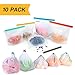 Reusable Silicone Food Storage Bags with Mesh Produce Bags (10-pack) Eco Friendly Food Storage Meal Prep | Freezer Containers Airtight Lunch Bags preserving cooking Kitchen Saver