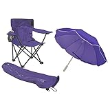 Redmon For Kids Beach Baby Umbrella Camp Chair, Purple