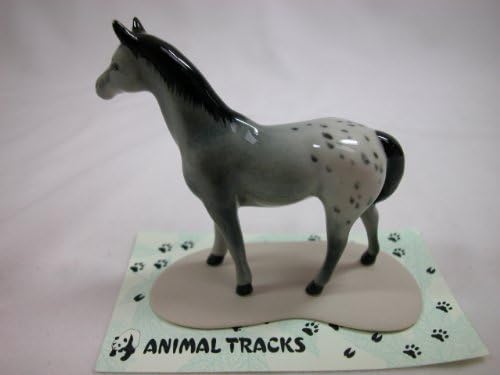 Miniature Porcelain Animals Appaloosa Stallion #901