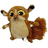 8" Plush Mort Lemur Stuffed Soft Animal Doll Penguins of Madagascar New