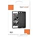 kwmobile TPU SILICONE CASE for Sony Xperia M5 Design brushed aluminium anthracite transparent - Stylish designer case made of premium soft TPU