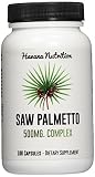 NON GMO Saw Palmetto Berries Complex for Hair Loss, Acne and Prostate Support