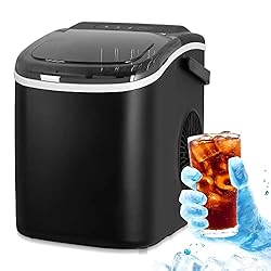Electactic Ice Maker Countertop, Efficient Easy