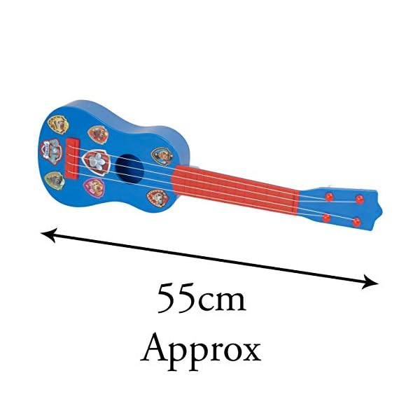 Paw Patrol Acoustic Guitar | Musical Toy Instruments For Kids | Paw Patrol Acoustic Toy Guitar With 4 Strings | Kids…