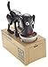 PowerTRC My Dog Piggy Bank Cute Robotic Dog | Coin Munching Money Box | Black