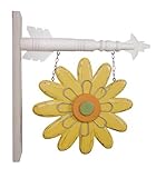 Yellow Flower Decorative Plaque for Arrow Hanger