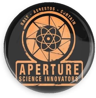 Video Game Buttons; Portal; Aperture Science Laboratories 3.0 Inch Button