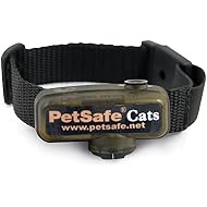 PetSafe In-Ground Cat Fence Receiver Collar, Waterproof, Tone and Static Correction, Stretch-Section for Safety, for Cats Over 6 lb - from the Parent Company of Invisible Fence Brand