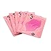 CCbeauty Premium 10-Pack Pink Collagen Crystal Lip Mask Lip Care Gel Mask Moisture Moisturizing Essence- Make Your Lip Attractive and Sexy-Individual package 10g