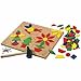 HABA Geo Shape Tack Zap Large 100 Piece Set, Montessori Fine Motor & Learning Toy for 4 Year Olds, Kindergarten Educational Activities with Wooden Mallet & Geometric Tiles, Made in Germany