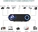 Laiduoao Video Projector, 1080P Mini Projector 4.3 “LCD Light Projector with 180” Display Area, 4000 Lumen Portable Projector with 50,000 Hrs LED Lamp Life, Full HD Projectorthumb 4