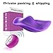 Vibrating Panties Vibrator, Invisible Wearable Mini Small Bullet Vibrator Stimulate Clitoris Wireless Remote Control Adult Sex Toys for Women and Couples (Purple)