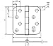 6 Pack Oil Rubbed Bronze Finish Interior Exterior Door Hinges US10B (4