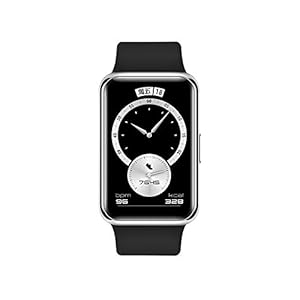 HUAWEI Watch Fit Elegant Edition Smartwatch met metalen behuizing, 4,6 cm (1,64 inch) AMOLED-display, tot 10 dagen…