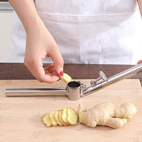 SMALLE â—•â€¿â—• Garlic Press Stainless Steel, Home Kitchen Tool Improved Version Garlic Press Stainless Steel