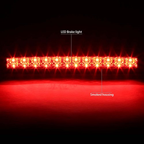 DNA Motoring 3BL-FRAN93-LED-SM Third Brake Light