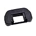 Eggsnow Eyepiece/Eye Cup（2 Pack）Canon EB Replacement for Canon EOS 5D 6D 40D 50D 70D 60D 80D 6D2 5D2 D60 and more Camera Viewfinder 18MM