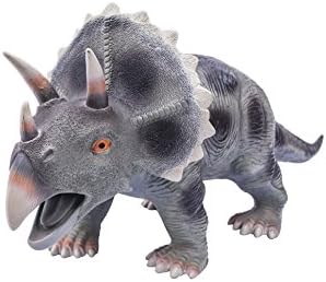 World Animals 24" Jumbo Soft Triceratops Dinosaur Action Figure