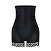 KSKshape Hi-waist Shapewear Tummy Control Body Shaper Seamless Thigh Slimming Boyshort for women,Black,Tag M/L1=Size Chart S(Fits Waist 24-27inch)