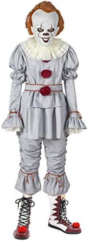 Stephen King's It Costume,Pennywise Costume Suit Cosplay for Men Boys