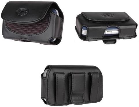 Leather Case Holster Cover Side Pouch with Belt Clip For ATT Blackberry Bold 9900 - NisaTechWorld