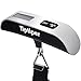 Luggage Scale Portable Digital Travel Scales Hanging for Bag Suitcase with Tare Function 110 lb/ 50KG Capacity Silver