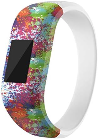Garmin Vivofit3 Band Reakle Silicone Smart Watch Replacement Strap for Garmin Vivofit 3 / Garmin Vivofit JR/JR2 Smart Watch (A, S)