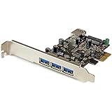 StarTech.com 4 Port PCI Express USB 3.0 Card 3 External and 1 Internal - Standard and Low-Profile PEXUSB3S42