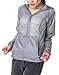 ZSHOW Women's Packable Super Lightweight Jacket Quick Dry Windbreaker UV Protect Coat