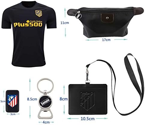 #7 Griezmann (6 in 1 Combo) The Mattressers Away Adult Soccer Jersey 2016-2017