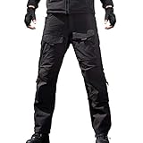 FREE SOLDIER Men's Tactical Pants Four Seasons Scratch-resistant Multi-pocket Duty Pants