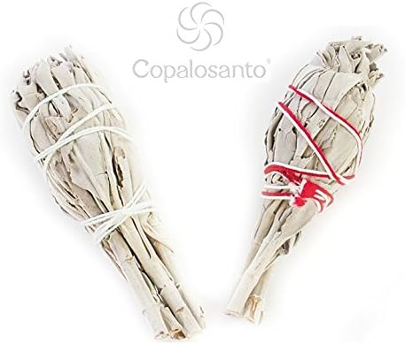 California White Sage 2 Tied. 20 gr and 11 cm Approx 100% Salvia Apiana American of the brand copalosanto®